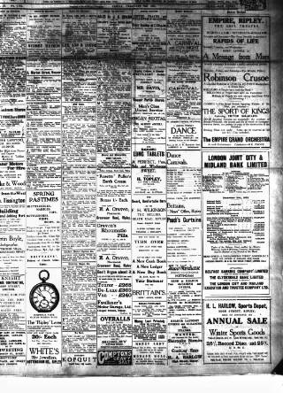 cover page of Ripley and Heanor News and Ilkeston Division Free Press published on February 2, 1923