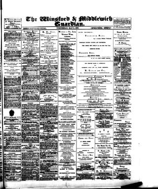 cover page of Winsford & Middlewich Guardian published on May 2, 1900