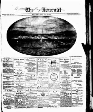 cover page of Rhyl Journal published on May 4, 1878