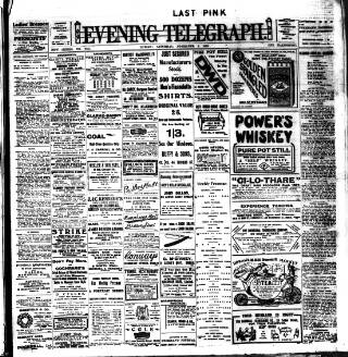 cover page of Dublin Evening Telegraph published on November 2, 1912