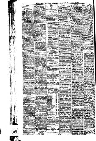 cover page of West Middlesex Herald published on November 2, 1892