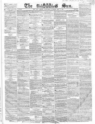 cover page of Sun (London) published on May 4, 1864