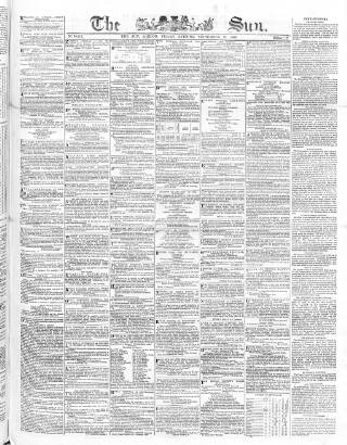 cover page of Sun (London) published on September 17, 1869