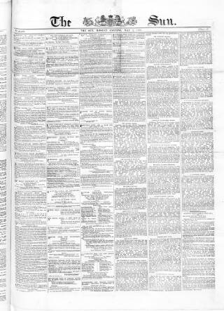 cover page of Sun (London) published on May 2, 1870