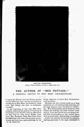 cover page of Young Woman published on March 1, 1901