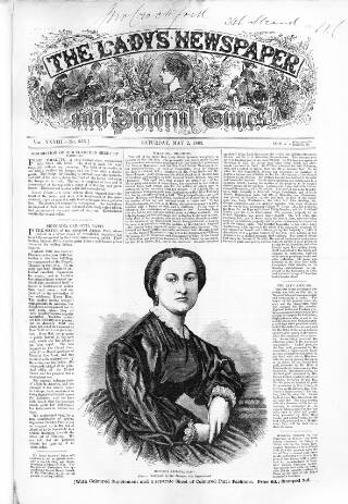 cover page of Lady's Newspaper and Pictorial Times published on May 2, 1863