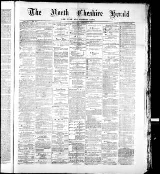 cover page of North Cheshire Herald published on February 2, 1889