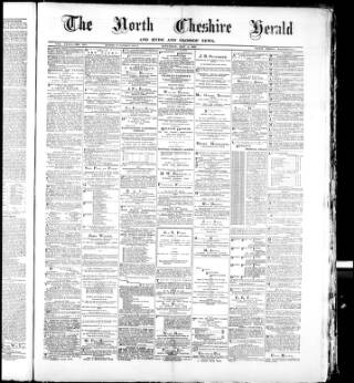 cover page of North Cheshire Herald published on May 4, 1889