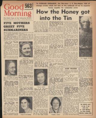 cover page of Good Morning published on February 2, 1945