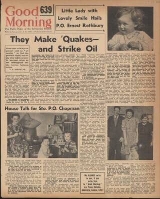 cover page of Good Morning published on May 2, 1945
