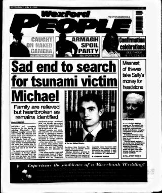 cover page of Wexford People published on May 4, 2005