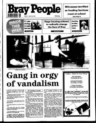 cover page of Bray People published on June 18, 1993