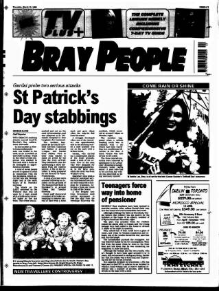 cover page of Bray People published on March 19, 1998