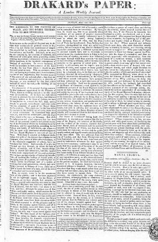 cover page of Champion (London) published on May 2, 1813
