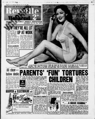 cover page of Reveille published on December 14, 1951