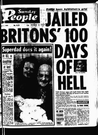 cover page of The People published on May 4, 1980