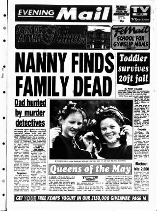 cover page of Sandwell Evening Mail published on May 4, 1993