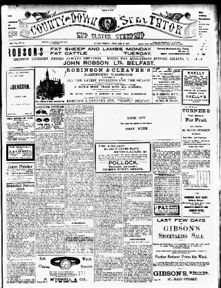 cover page of County Down Spectator and Ulster Standard published on February 2, 1912