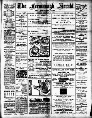 cover page of Fermanagh Herald published on February 2, 1907