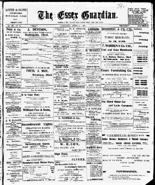 cover page of Essex Guardian published on April 4, 1903