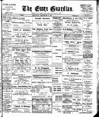 cover page of Essex Guardian published on September 17, 1904