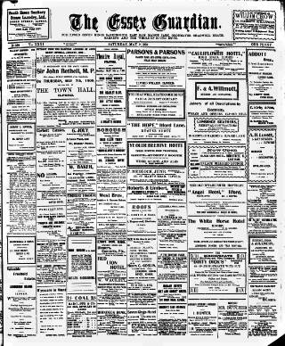 cover page of Essex Guardian published on May 2, 1908