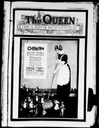cover page of The Queen published on August 2, 1919