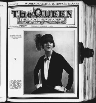 cover page of The Queen published on September 17, 1924