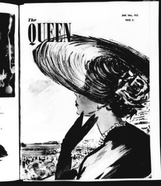 cover page of The Queen published on June 18, 1952