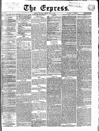 cover page of Express (London) published on May 2, 1867
