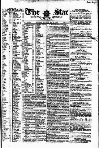 cover page of Star (London) published on May 2, 1831