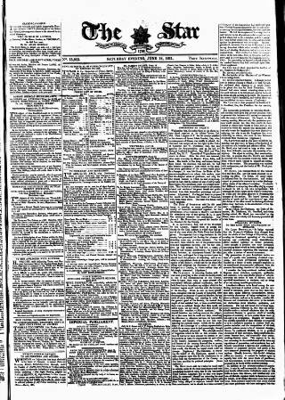 cover page of Star (London) published on June 18, 1831