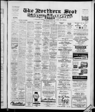 cover page of Northern Scot and Moray & Nairn Express published on June 18, 1966