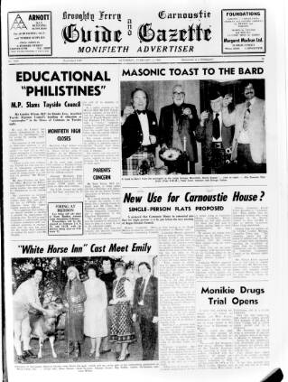 cover page of Broughty Ferry Guide and Advertiser published on February 2, 1980