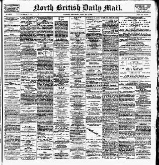 cover page of North British Daily Mail published on February 2, 1898