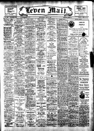 cover page of Leven Mail published on May 4, 1949