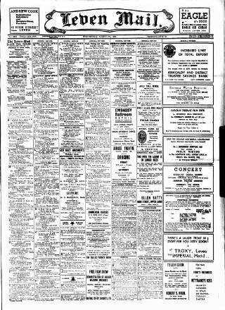 cover page of Leven Mail published on March 19, 1952