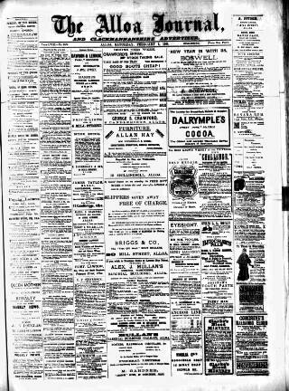 cover page of Alloa Journal published on February 2, 1901