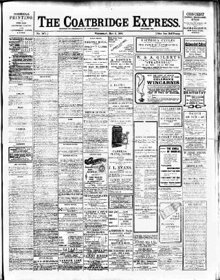 cover page of Coatbridge Express published on May 2, 1906