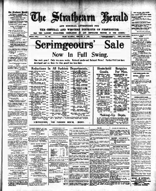 cover page of Strathearn Herald published on February 2, 1935