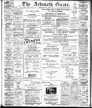 cover page of Arbroath Guide published on March 19, 1921