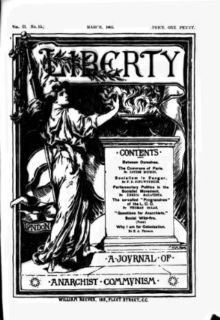 cover page of Liberty published on March 1, 1895