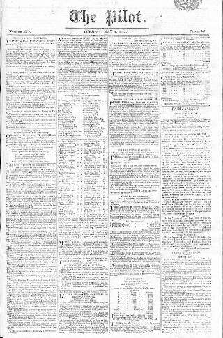 cover page of Pilot (London) published on May 4, 1813