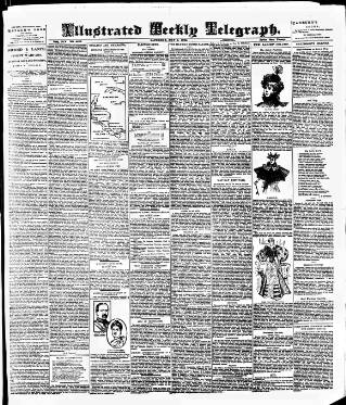 cover page of Bradford Weekly Telegraph published on May 4, 1895