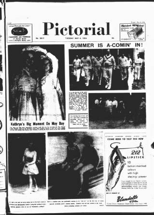 cover page of Beds and Herts Pictorial published on May 4, 1954