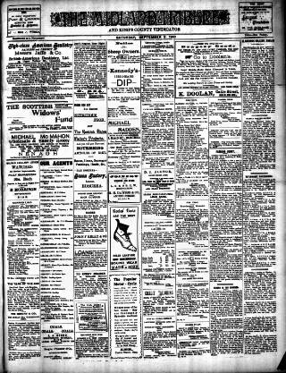 cover page of Midland Tribune published on September 17, 1910