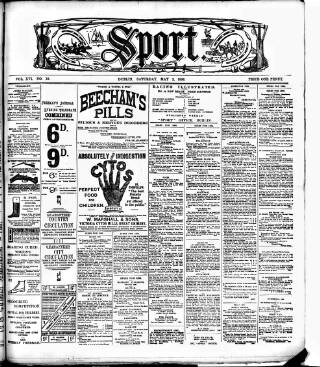 cover page of Sport (Dublin) published on May 2, 1896
