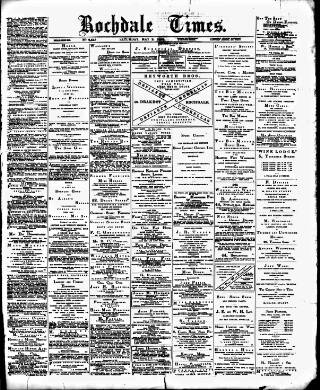 cover page of Rochdale Times published on May 2, 1896