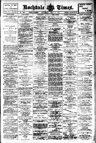 cover page of Rochdale Times published on May 4, 1918