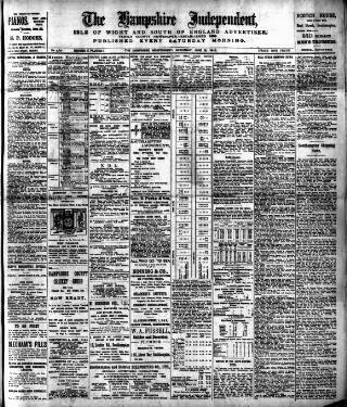 cover page of Hampshire Independent published on June 18, 1910